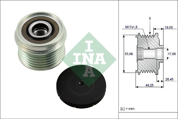 Alternator Freewheel Clutch